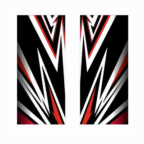 Set 2 stickere decorative pentru stalpii usilor, print autoadeziv de inalta rezolutie, dimensine 2 buc x 50 x 22 cm , cod: AVX-SSU-29
